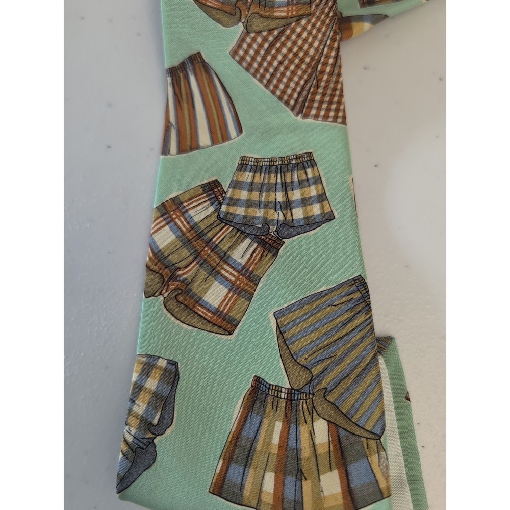 Lot of 2 VTG Polo Ralph Lauren Ties Mens 100% Silk USA Novelty Pheasant plaid‎ - Picture 6 of 12